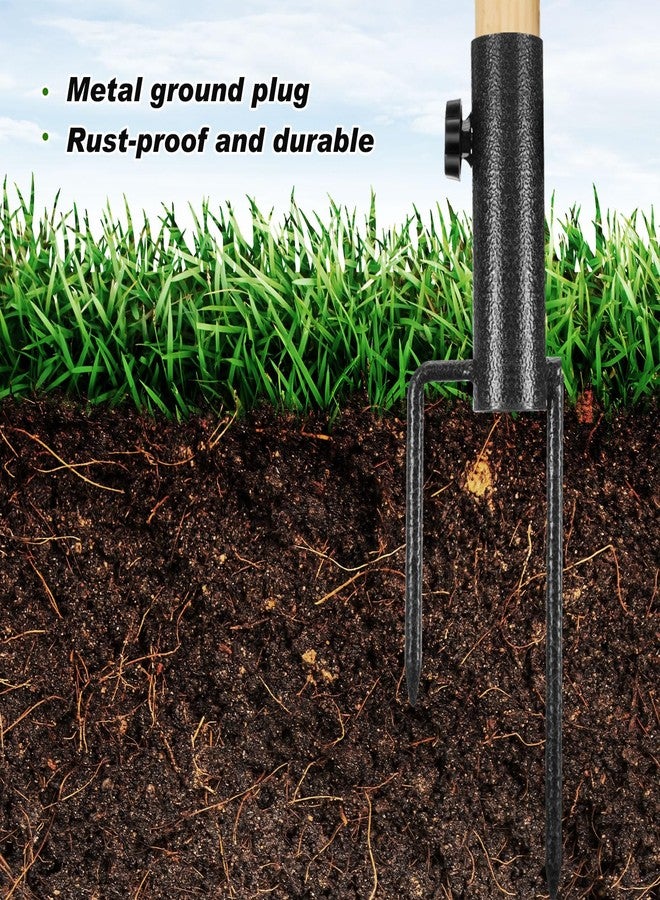 DoubleFill قطعتان من مجثم الدجاج الكبير جدًا للعب في قن الدجاج، حامل مجثم خشبي بطول 57 بوصة مع قضيب متين، ألعاب إثراء للدجاج في قن الدجاج، سهل التركيب، يأتي مع فيديو تعليمي للتركيب - Image 5